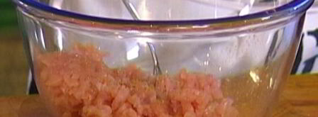 паровые котлетки из индейки с брокколи. Шаг 4