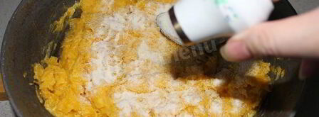 тыквенные котлеты из тыквы. Шаг 6