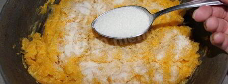 тыквенные котлеты из тыквы. Шаг 7