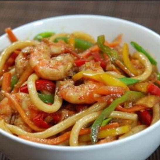 Рецепт лапши в воке