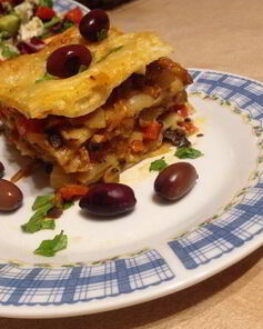Лазанья без мяса
