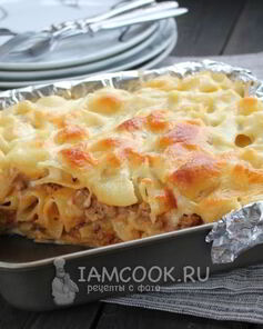Лазанья из макарон