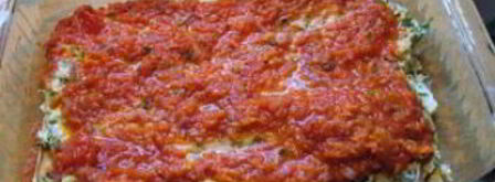 лазанья с баклажанами и помидорами. Шаг 7