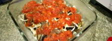 лазанья с овощами и грибами. Шаг 8