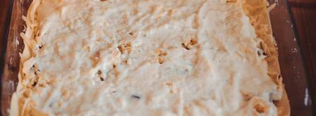 лазанья сырная с грибами. Шаг 9