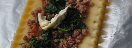 лазанья в рулетиках. Шаг 5