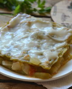 Овощная лазанья
