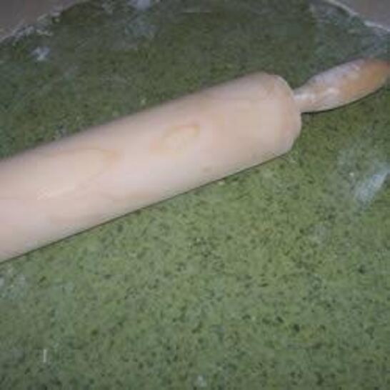 Рецепт зеленой лазанья