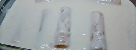 каннелони с мясной начинкой под соусом бешамель. Шаг 6