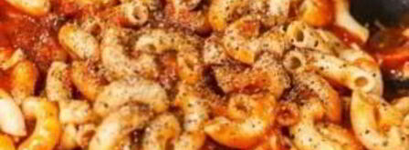 макароны с томатным соусом. Шаг 5