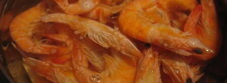 паста карбонара с креветками. Шаг 7