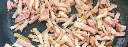 паста карбонара. Шаг 4