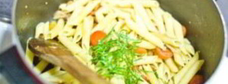 паста с грибами и помидорами. Шаг 9