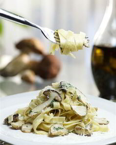 Паста с грибами