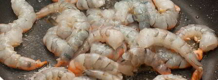 паста с креветками и базиликом. Шаг 3