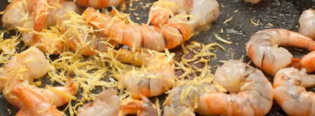 паста с креветками и базиликом. Шаг 4