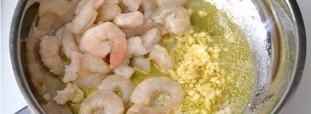 паста с креветками и томатами. Шаг 4