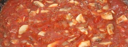 паста с томатно-грибным соусом. Шаг 5