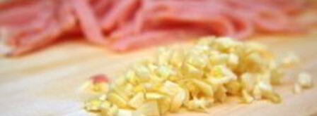 паста с ветчиной и сливками. Шаг 3