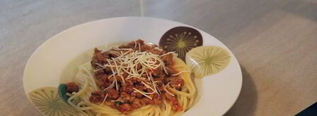 спагетти под соусом болоньезе. Шаг 14