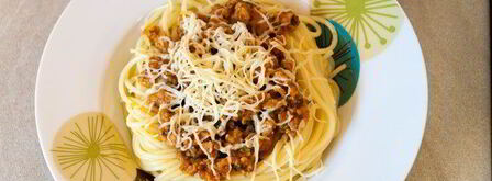 спагетти под соусом болоньезе. Шаг 15