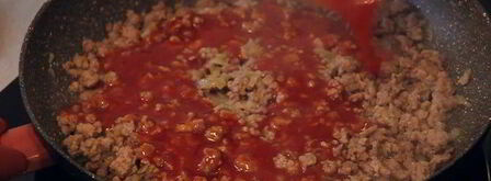 спагетти под соусом болоньезе. Шаг 11