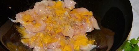 спагетти с курицей в сливочном соусе. Шаг 4