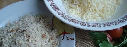 спагетти в сырно-сливочном соусе с грецким орехом. Шаг 3