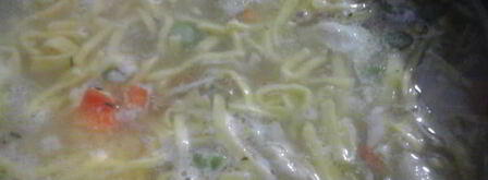 тушеная лапша с курицей. Шаг 9