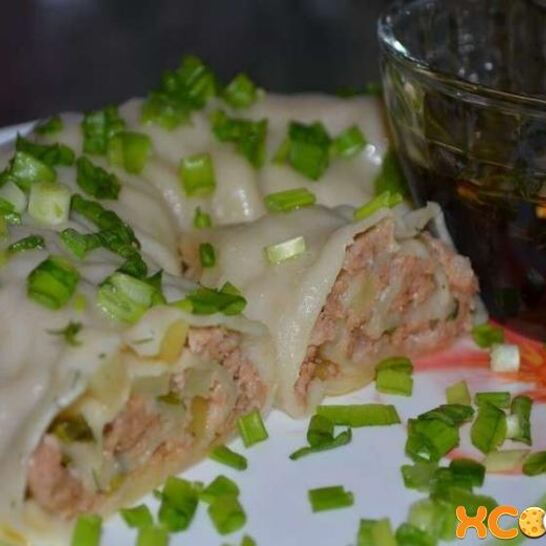 Рецепт ханума с мясом и картошкой