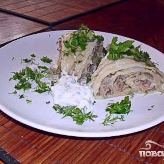 Рецепт ханумы-рулета