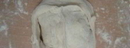 манты из слоеного теста. Шаг 8