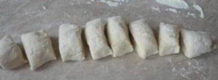 манты с фаршем и картошкой. Шаг 5