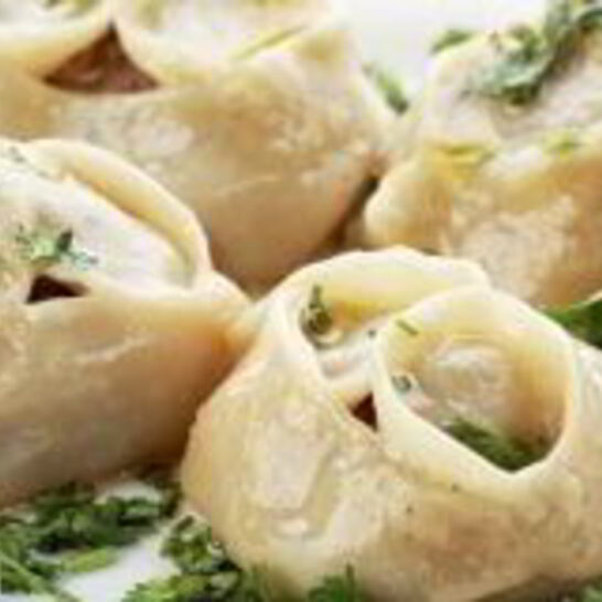 Рецепт мантов с грибами