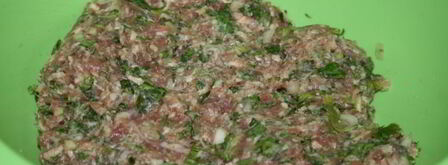 манты с мясным фаршем. Шаг 3