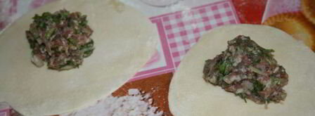 манты с мясным фаршем. Шаг 7