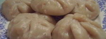 манты с тыквой и курицей. Шаг 7