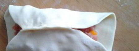 манты с тыквой и мясом. Шаг 6