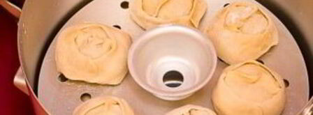 манты с тыквой и мясом. Шаг 9