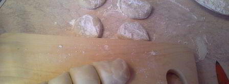 манты с тыквой. Шаг 4