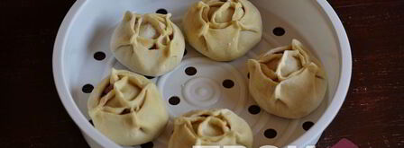 манты в мультиварке. Шаг 11