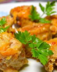 Манты в сковороде