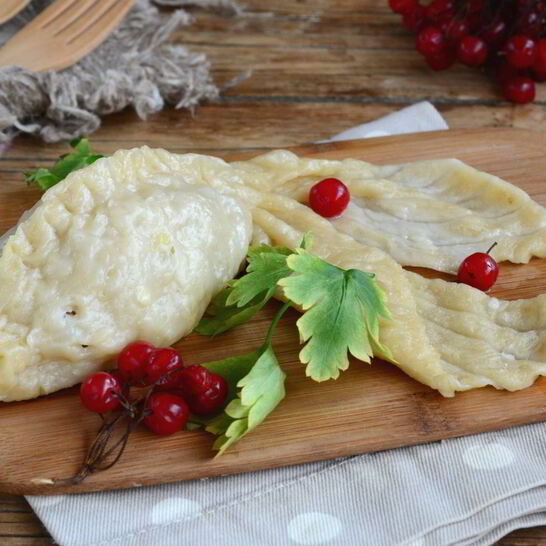 Рецепт мантов в виде рыбок