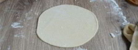 манты в виде рыбок. Шаг 6