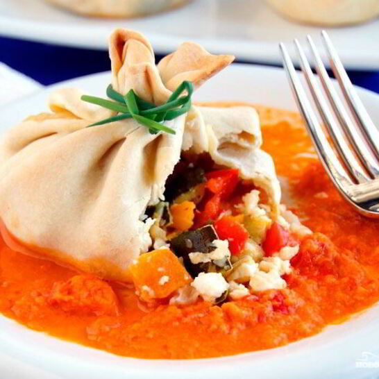 Рецепт овощных мантов