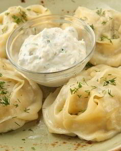 Сочные манты с мясным фаршем