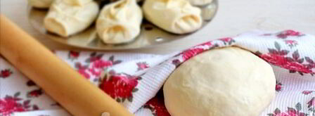 тесто на манты без яиц. Шаг 9