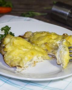 Курица куриное филе по-французски в духовке