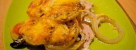 мясо по-французски из филе курицы. Шаг 6