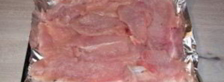 мясо по-французски из куриного филе. Шаг 3